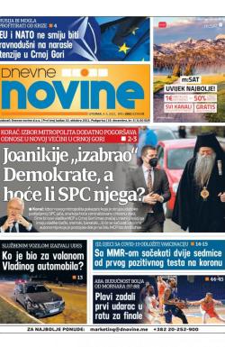 Dnevne novine - broj 2979, 4. maj 2021.