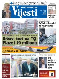 Vijesti - broj 6395, 15. jan 2016.