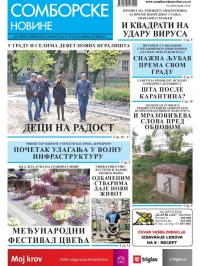 Somborske novine - broj 3440, 29. maj 2020.