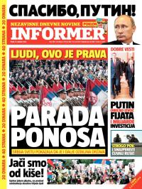 Informer - broj 749, 17. okt 2014.