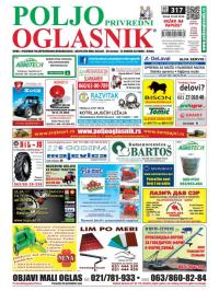 Poljoprivredni Oglasnik - broj 317, 13. apr 2016.