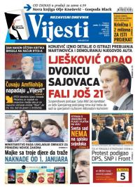 Vijesti - broj 6335, 13. nov 2015.
