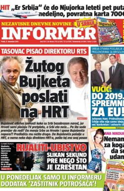 Informer - broj 1101, 11. dec 2015.