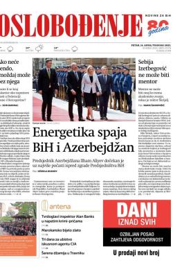 Oslobođenje - broj 27274, 14. apr 2023.