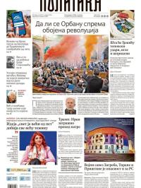 Politika - broj 40343, 2. apr 2026.