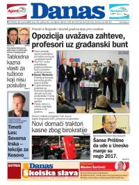 Danas - broj 7787, 24. jan 2019.