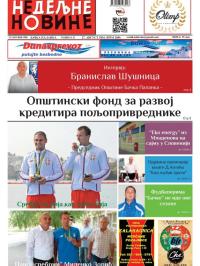 Nedeljne novine, B. Palanka - broj 2606, 27. avg 2016.