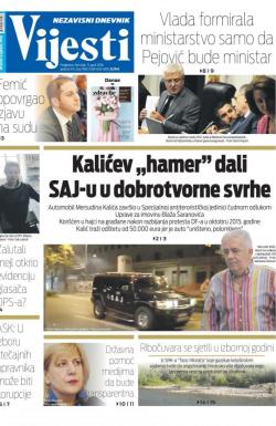 Vijesti - broj 7180, 5. apr 2018.