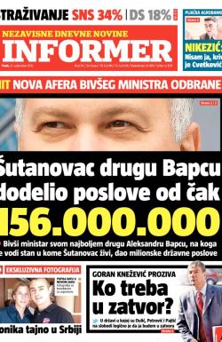 Informer - broj 116, 21. sep 2012.
