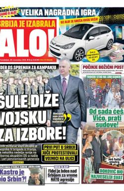 Alo - broj 3149, 28. nov 2016.