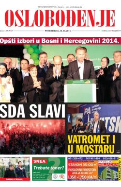 Oslobođenje - broj 24.377, 13. okt 2014.