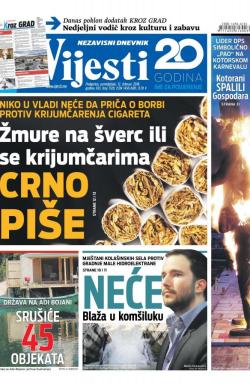 Vijesti - broj 7128, 12. feb 2018.