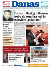 Danas - broj 7661, 20. sep 2018.