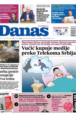 Danas - broj 10119, 17. jan 2026.