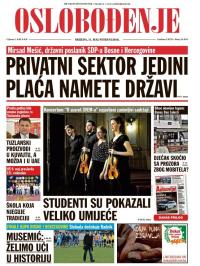 Oslobođenje - broj 24.953, 11. maj 2016.
