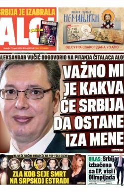Alo - broj 2926, 17. apr 2016.