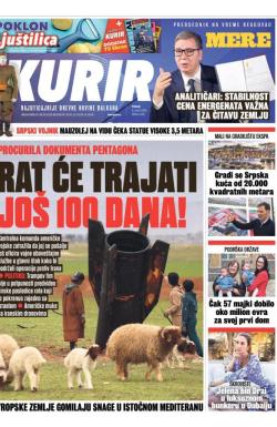 Kurir - broj 4313, 6. mar 2026.