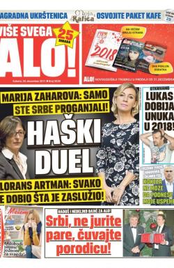 Alo - broj 3539, 30. dec 2017.