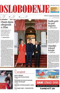 Oslobođenje - broj 25757, 11. avg 2018.