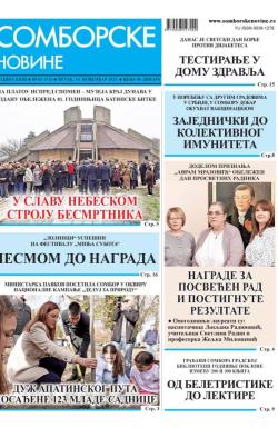 Somborske novine - broj 3725, 14. nov 2025.