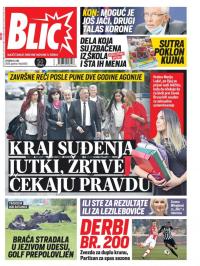 Blic - broj 8362, 9. jun 2020.