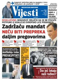 Vijesti - broj 5876, 6. avg 2014.