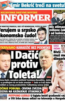 Informer - broj 391, 16. avg 2013.