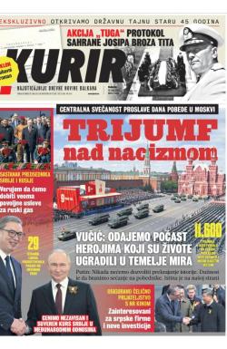 Kurir - broj 4020, 10. maj 2025.
