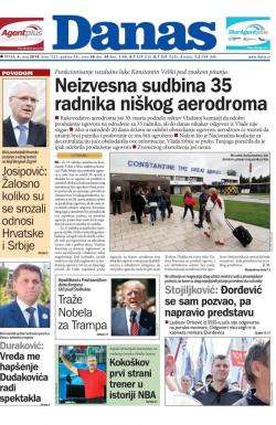 Danas - broj 7522, 4. maj 2018.