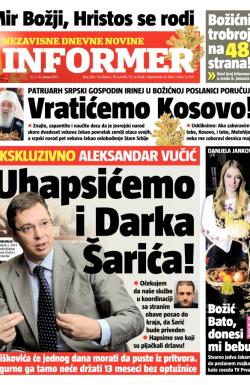 Informer - broj 206, 6. jan 2013.