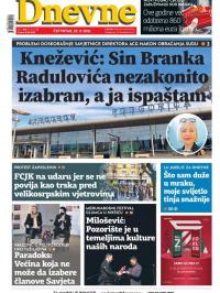 Dnevne novine - broj 3159, 25. nov 2021.