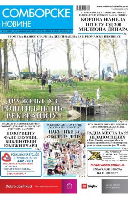 Somborske novine - broj 3489, 7. maj 2021.