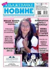 Nove knjaževačke novine - broj 59, 15. avg 2012.