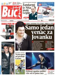 Blic - broj 6002, 26. okt 2013.