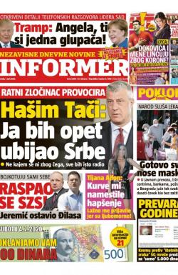 Informer - broj 2489, 1. jul 2020.