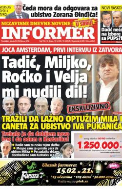 Informer - broj 1153, 15. feb 2016.