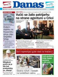Danas - broj 7617, 7. avg 2018.