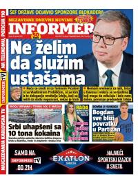 Informer - broj 4182, 14. jan 2026.