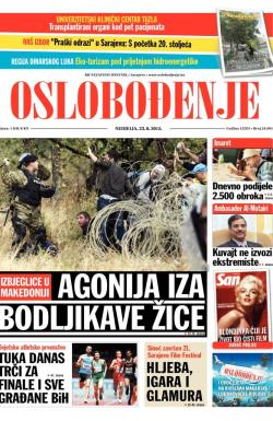 Oslobođenje - broj 24.691, 23. avg 2015.
