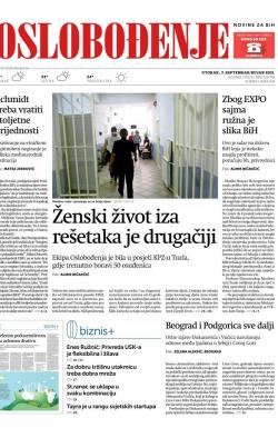 Oslobođenje - broj 26781, 7. sep 2021.