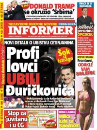 Informer CG - broj 1388, 17. nov 2016.