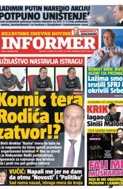 Informer - broj 1093, 2. dec 2015.