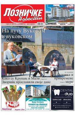 Lozničke novosti - broj 706, 24. sep 2021.