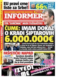 Informer - broj 1389, 18. nov 2016.