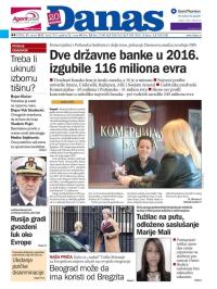 Danas - broj 7123, 31. mar 2017.