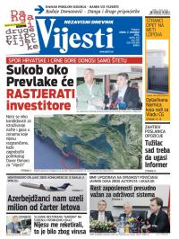 Vijesti - broj 5967, 5. nov 2014.