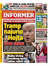 Informer - broj 1752, 26. jan 2018.