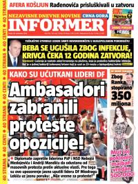 Informer CG - broj 785, 28. nov 2014.