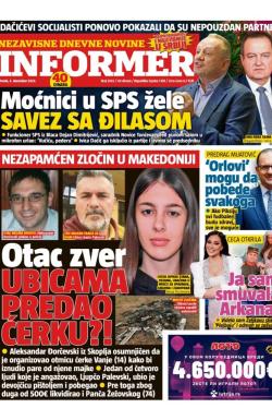 Informer - broj 3542, 5. dec 2023.