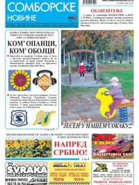 Somborske novine - broj 3202, 6. nov 2015.